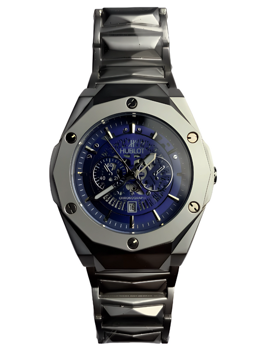 Hublot Dimond Cut Watch