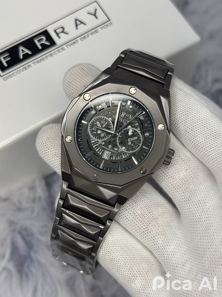 Hublot Dimond Cut Watch